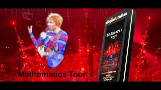 ED SHEERAN • Mathematics Tour • Allegiant Stadium Las Vegas • 28OCT2023 [upl. by Ormond]