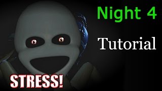 Five Nights at Freddys Sister Location  Night 4 Tutorial READ DESCRIPTION [upl. by Grannia511]