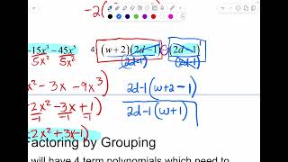 Factoring Polynomials using GCF and the Grouping Method [upl. by Salomone]