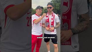 LACHU TYPUJE WYNIK POLAKÓW🇵🇱⚽️ polska euro piłkanożna shorts [upl. by Eille]