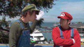 Stupid Mario Brothers San Francisco Adventure [upl. by Ennaesor]