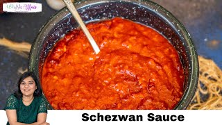 Homemade Schezwan Sauce Recipe [upl. by Atin]