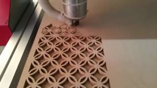 MDF cutting on our CNC router [upl. by Ettennej]