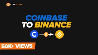 How to transfer Bitcoin from Coinbase to Binance Simple Tutorial [upl. by Adriaens]