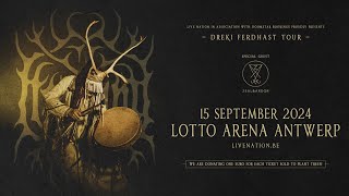 Heilung Dreki Fredhast  Lotto Arena Antwerp  15 September 2024 [upl. by Aivatnuahs]