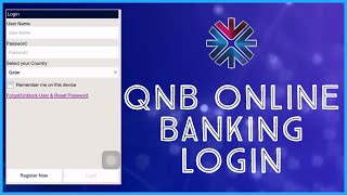 QNB Online Banking Login 2022  Sign in to QNB Mobile Banking  QNB Bank Login [upl. by Gnaht516]