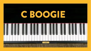 How to play C Boogie  Piano Lesson 6  Hoffman Academy [upl. by Thorley]