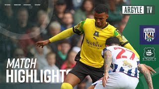 West Bromwich Albion v Plymouth Argyle Highlights [upl. by Acinelav]