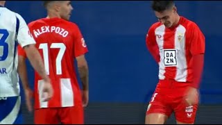 Real Zaragoza vs Almería 12 Resumen LaLiga2 [upl. by Kevon109]