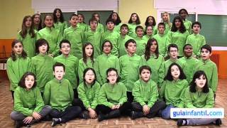 White Christmas in Spanish Blanca navidad Carols to learn spanish [upl. by Ahsined]