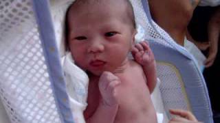 natural child birth water baby Little Troy Casey [upl. by Willner]