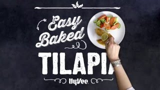 How To Make Easy Baked Tilapia [upl. by Yhtamit857]