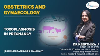 Obstetrics and Gynaecology  Toxoplasmosis in pregnancy  Raaonline [upl. by Lavud]