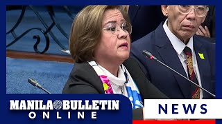 FULL STATEMENT ExSenator Leila de Lima delivers her statement at Senate hearing on war on drugs [upl. by Eisnil165]