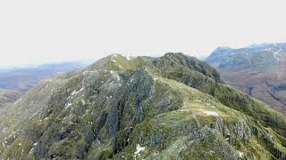 Aonach Eagach Ridge Traverse  December 2016  Drone Footage 1080p [upl. by Thane193]