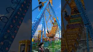 Pirate Ship Ride At Brean Theme Park [upl. by Odysseus]