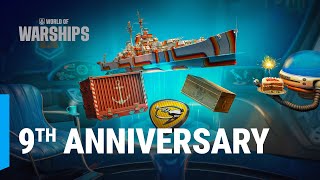 World of Warships 9th Anniversary [upl. by Kleinstein]