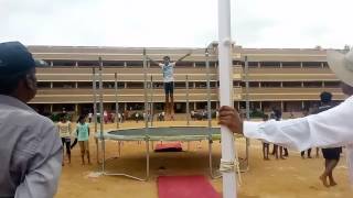 Blossom public school Trampoline rehearsal [upl. by Hulen276]