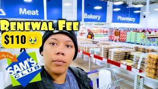 Sams Club Grocery Haul🤑I Had To RENEW MY MEMBERSHIP 💳 [upl. by Assetak]