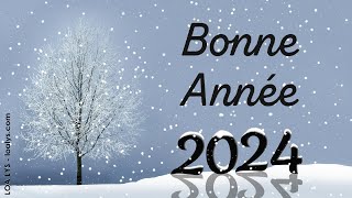 333  Bonne Année 2024  Carte virtuelle de vœux 2024 [upl. by Cardew127]