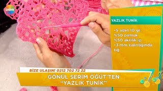 quotYazlık Tunikquot yapımı [upl. by Yllor]