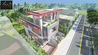 35X50 Feet Plot 1750 sqft Stepped House Design [upl. by Creighton2]