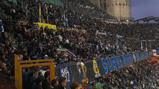 InterSalisburgo Highlights Ultras Cam 24102023 Curva Nord Milano Champions Leauge [upl. by Ennail]