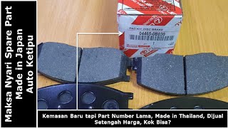 10 Fakta Mengenai Spare Part Orisinil Genuine Toyota Kijang dan MobilMobil Toyota Lain Pada Umumnya [upl. by Ennaitsirk]