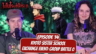 Yuji Back From the Dead  Jujutsu Kaisen Newlyweds Reaction  Ep 1x14 quotGroup Battle Zero” [upl. by Karry330]