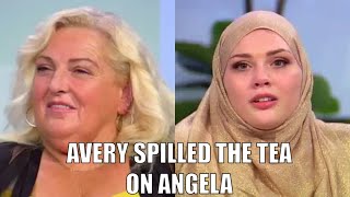 90 day Fiance Avery Mills Spilled the Tea on Angela and TLC Live [upl. by Jovi]