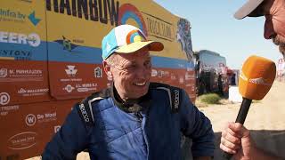 Gerrit Zuurmond Rainbow Truck Team  Dakar Rally  Stage 12 Finish [upl. by Andrej]