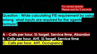 WFM Most Asked Interview Questions and Answers✍️💥 Do not Miss Out👩‍🎓 FTE Scheduling😨 Call Center [upl. by Scuram]