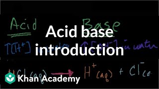 Acid Base Introduction [upl. by Rinna]