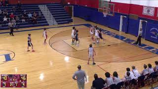 Lenape Valley vs Vernon High School Boys Freshman Basketball [upl. by Adraynek]