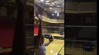 Volleyball Serve Drills Overhand One of Three Serves Vegas High School Players Know How To Do [upl. by Ened342]