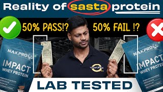 NAKPRO IMPACT WHEY PROTEIN LAB TEST REPORT  PASS OR FAIL  review genuine fitness health [upl. by Nairehs]