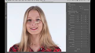 Modifier les traits du visage avec loutil fluidité dans Photoshop [upl. by Ssegrub]