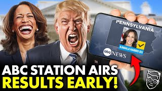 ABC News ‘Accidentally’ Airs 2024 Election Results Early Showing Kamala Beating Trump  RIGGED [upl. by Saylor]