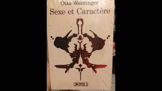 Otto Weininger  LIVRE antiFéministe [upl. by Iht4]