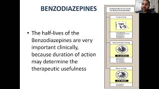 CNS pharmacology Anxiolytics part 2 BAU [upl. by Enaelem47]