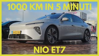 Ricarica 1000 Km in 5 minuti Nio ET7 con batteryswap TestDrive EV [upl. by Carmella]