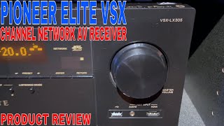 ✅ Pioneer Elite VSXLX305 92 Channel Network AV Receiver 🔴 [upl. by Bevis578]