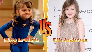 Maya Le Clark VS Ella Anderson Transformation ★ From Baby To 2024 [upl. by Adiaj]