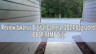 Review Jukanur Digital Camera 2024 Upgraded 1080P 44MP Digital Cameras for Kids Digital Point and [upl. by Eymaj]