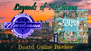 Cities Board Game Review [upl. by Eilrebma935]