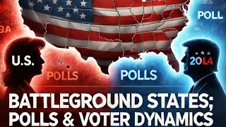 2024 US Election Predictions Battleground States Polls amp Surprising Voter Dynamics Explained [upl. by Onit]