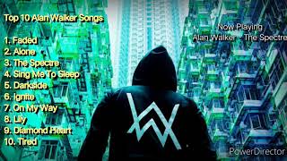 Top 10 Songs by Alan Walker  Alan Walker Songs 2020 [upl. by Ailuig410]