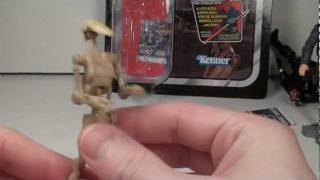 Star Wars Vintage Collection Battle Droid 2012 3 34quot Action Figure Review [upl. by Anahsat202]