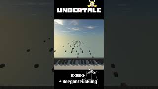 UNDERTALE  Bergentrückung  ASGORE part 6 Minecraft Noteblockshorts undertale Asgore [upl. by Ingamar]