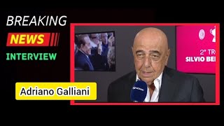 Monza Galliani quotÈ unemozione grandissimaquot prematch MilanMonza Trofeo Berlusconi [upl. by Norty338]